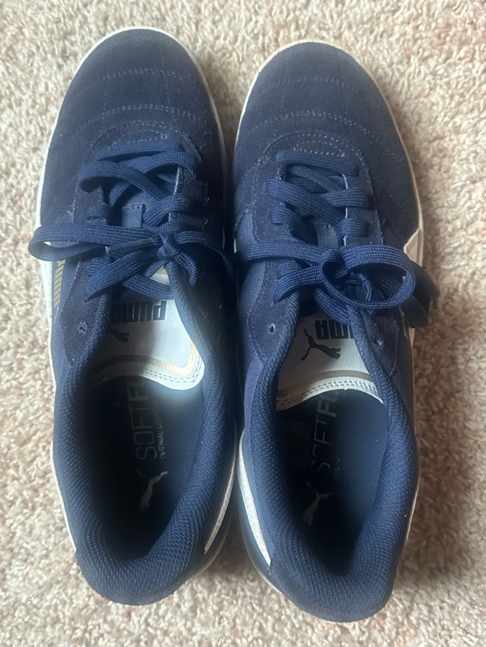 Puma Men's Dark Blue Sneakers - Picture 2 of 3